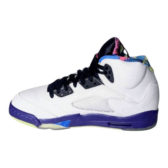NIKE Air Jordan 5 Retro 'Alternate Bel-Air' Sneakers Size 6.5Y/W8 - Picture 7 of 9